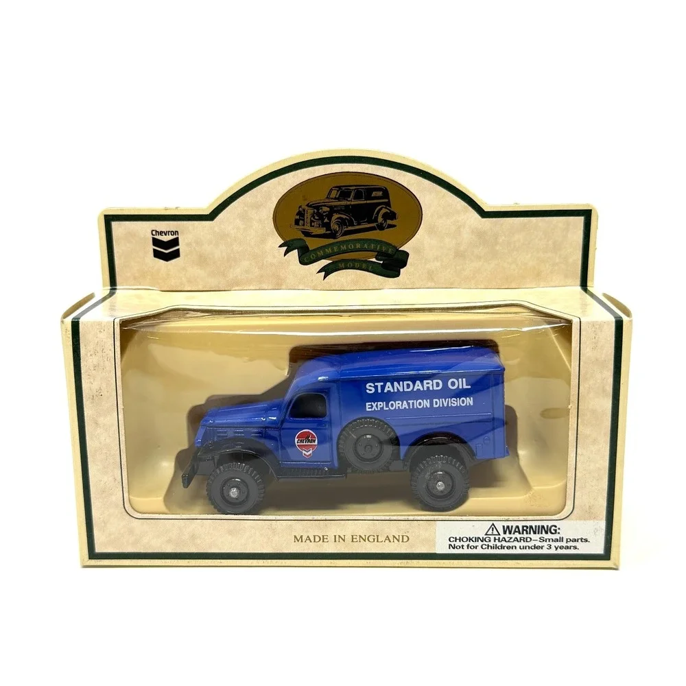 Lledo Chevron Standard Oil Commemorative Diecast Trucks Lot of 3 Boxed England